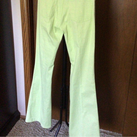 Cute Flare Bell Bottom Fitted Pants by Gimos, Light Green, Sz 11/12 run small - Picture 8 of 11